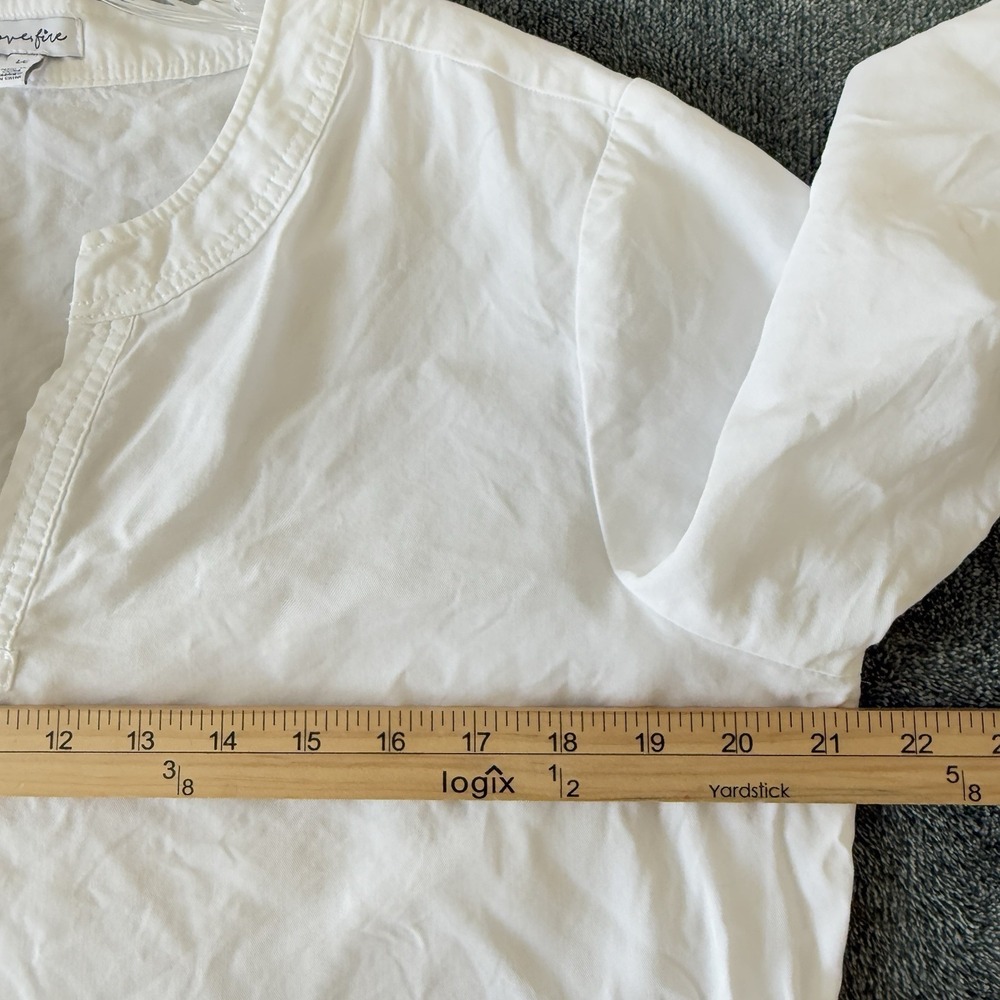 Peasant Blouse Top‎ Flare Sleeve Beachy Boho Hippie Women Large Festival - Picture 4 of 7